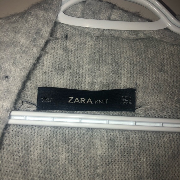 ZARA KNITTED CARDIGAN - Picture 1 of 2